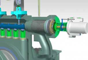 válvula de corte rápido de vapor - main stop valve