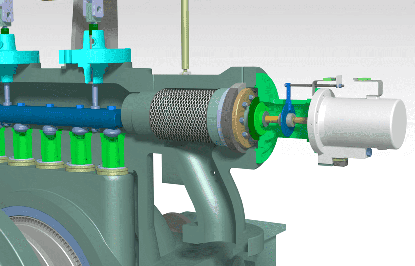 válvula de corte rápido de vapor - main stop valve